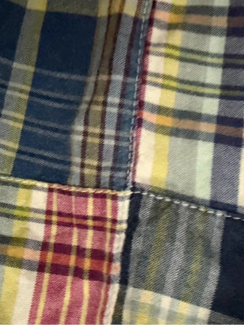 J. Crew vibrant patchwork